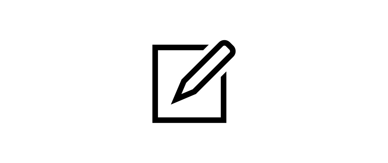 pen and paper icon