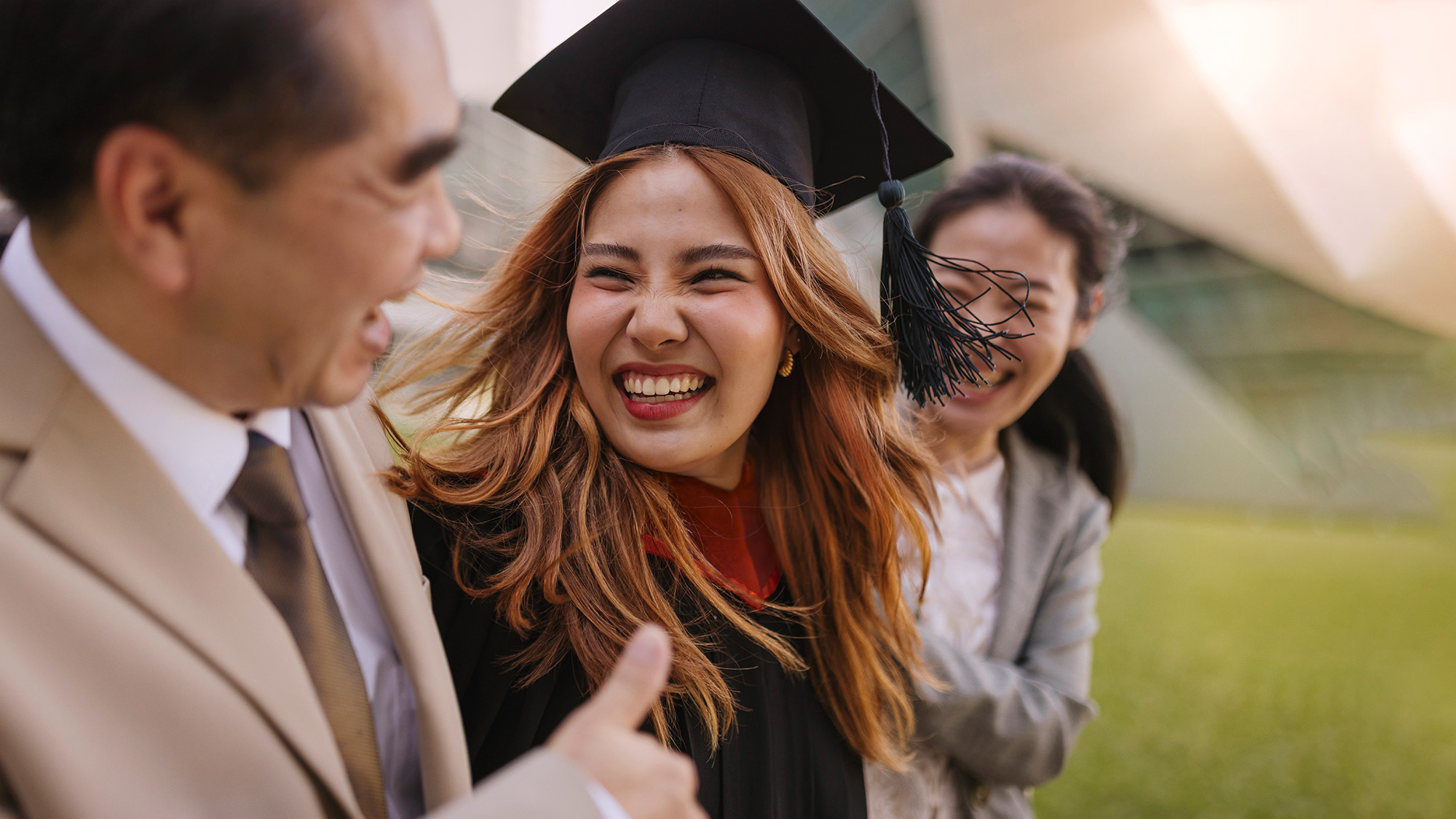 Students leaving classroom; Image used for HSBC Premier Overseas Education page - Take the first step in studying abroad