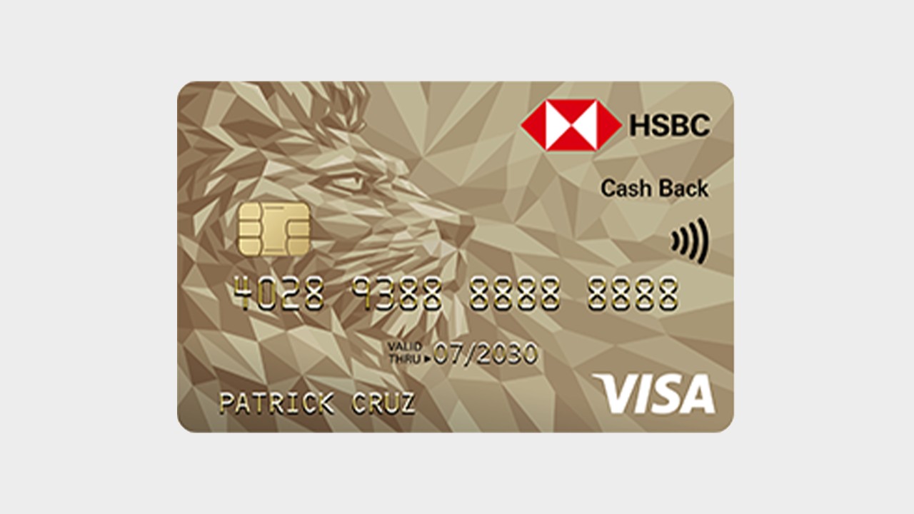 HSBC Gold Visa Cashback Credit card