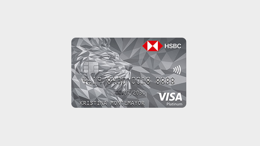 HSBC Platinum Visa Rebate Credit Card Rewards