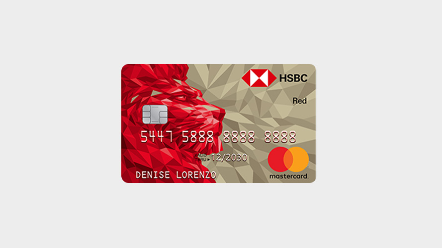 HSBC Red Mastercard Credit card rewards