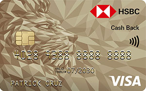 HSBC Gold Visa Cashback Credit card