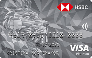 HSBC Platinum Visa Rebate Credit Card Rewards