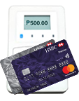 HSBC credit cards on contactless Credit Card reader