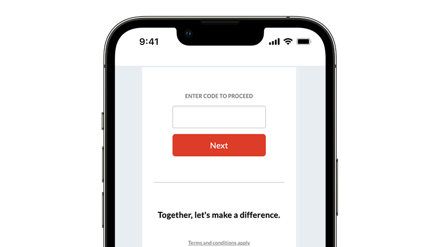 Donate Step 2