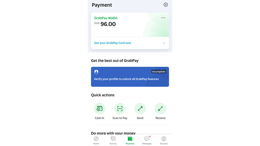 e-Voucher redemption step 2