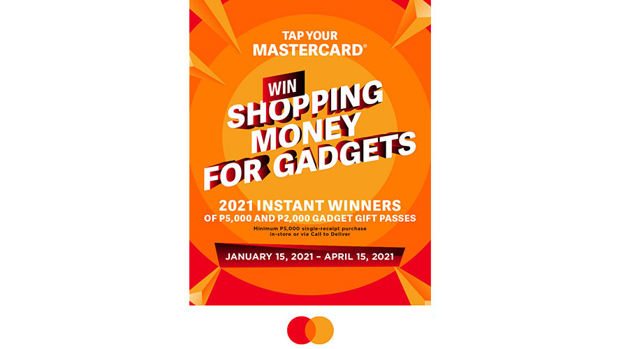 win shopping money for gadgets logo