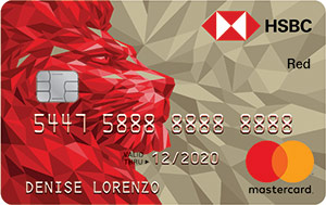 HSBC Red Mastercard Credit card rewards