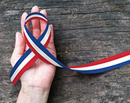 Ribbon in hand