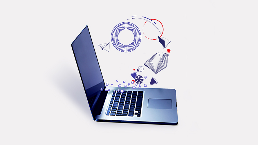 Premier laptop; image used for HSBC Premier Customer Referral Offer page