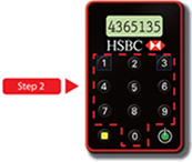 step two of generating a transaction security code